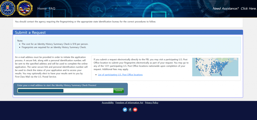 FBI 사이트 캡쳐